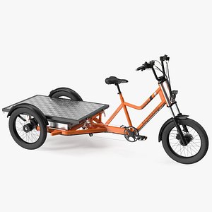 Rad Power Bike RadBurro with Flatbed Rigged