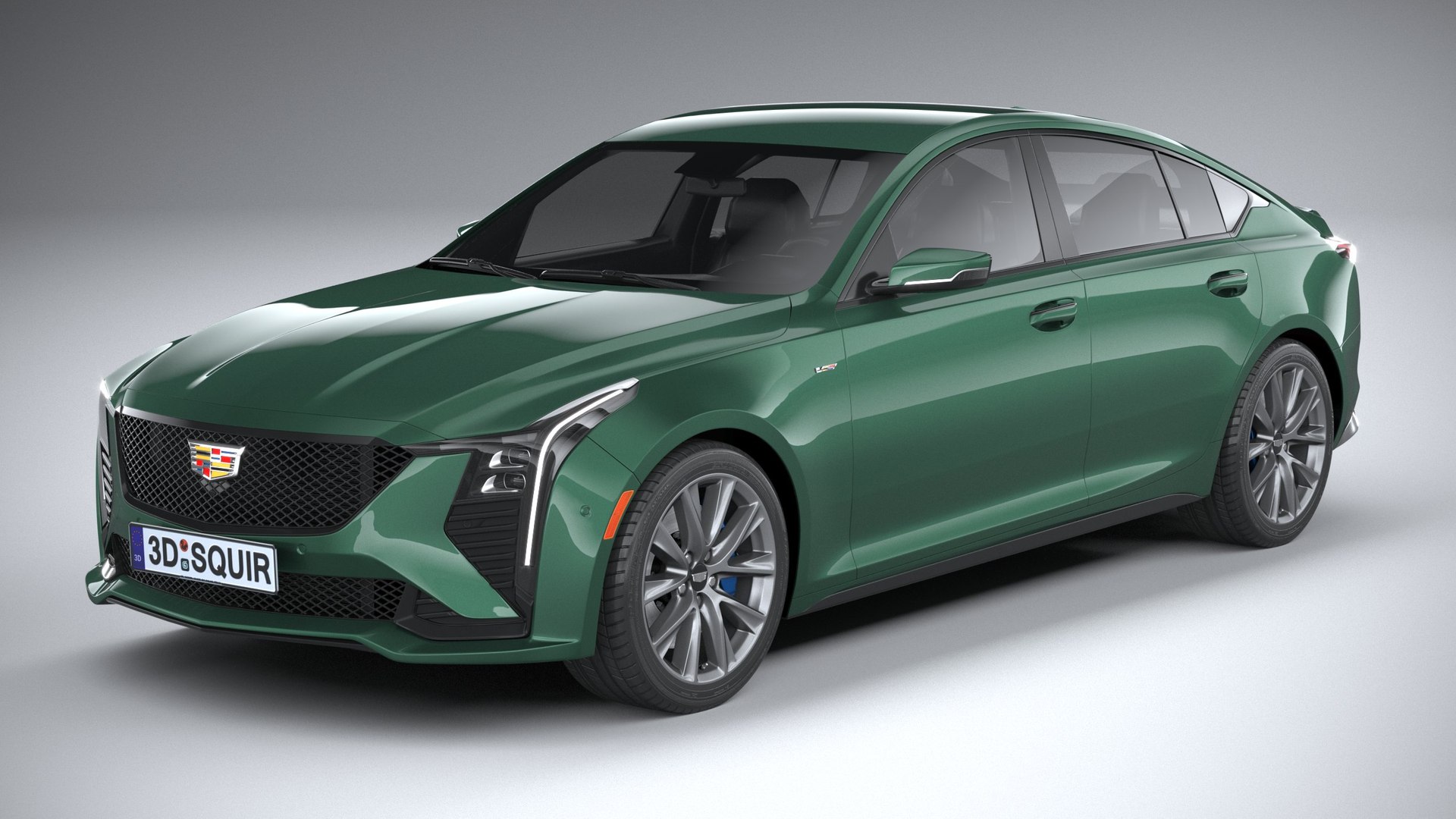 3D Cadillac CT5V 2025 TurboSquid 2213184