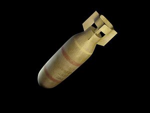 3d model bomb
