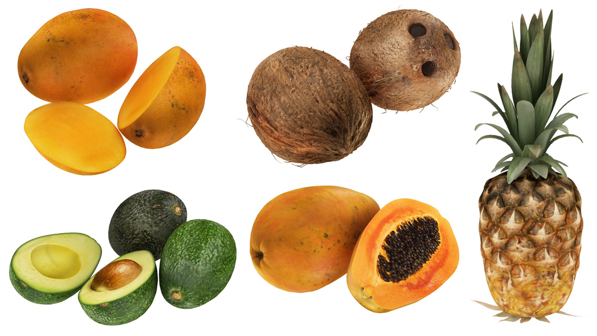 Tropical Fruits model https://p.turbosquid.com/ts-thumb/C3/n7SQZO/VT/col11/jpg/1770242364/1920x1080/fit_q87/2089dcefd8edd49c6e4459316a09bcfc91e76f3b/col11.jpg
