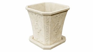 3D Flowerpot 14 model