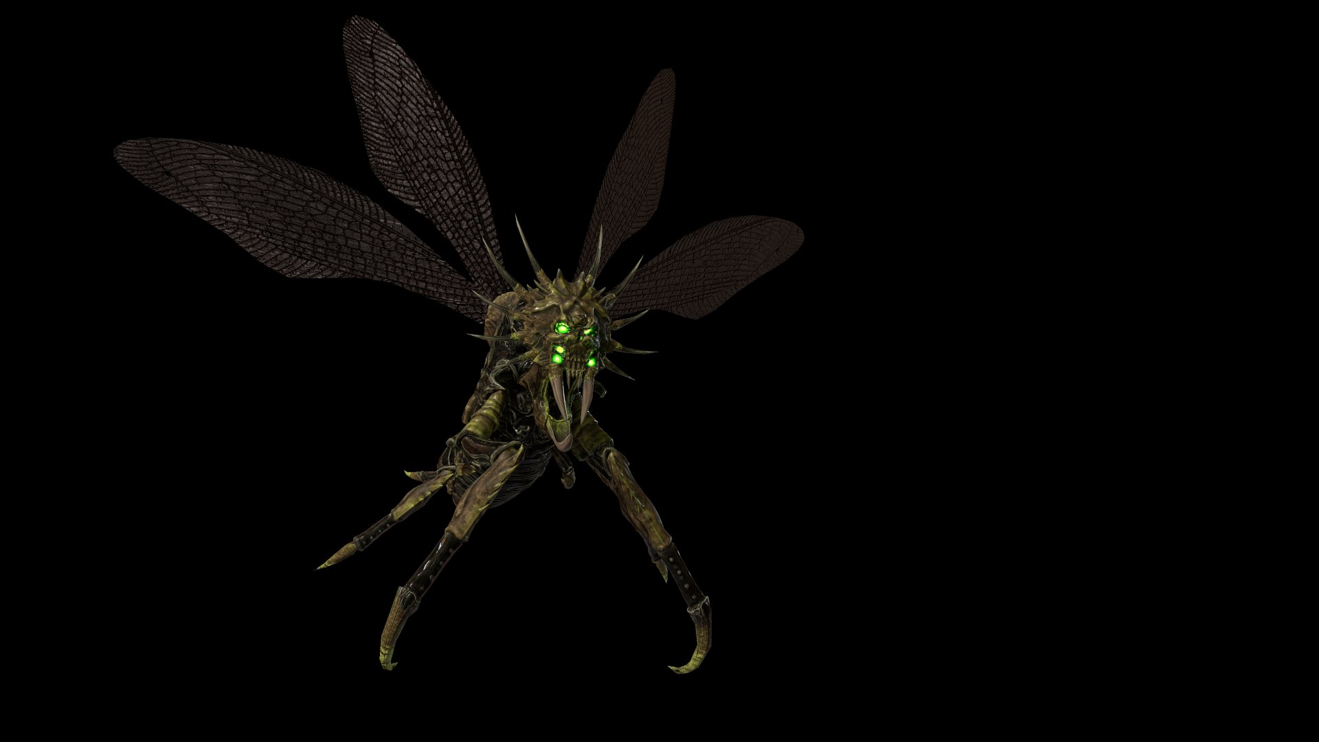 Animations Flying 3D Model - TurboSquid 1491596