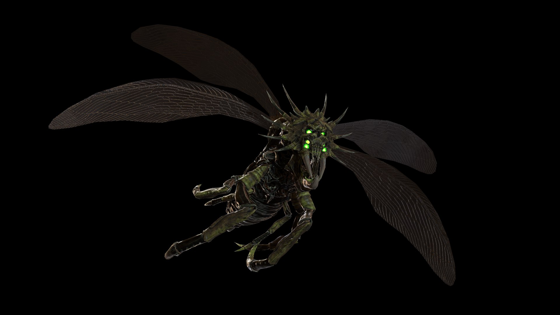 Animations Flying 3D Model - TurboSquid 1491596