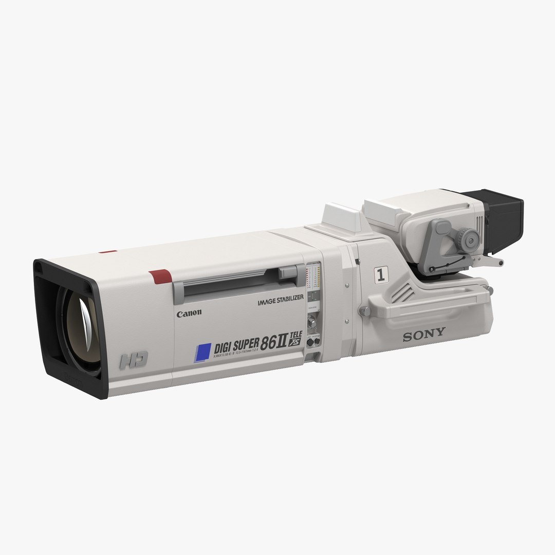 Professional Studio CameraDIGISUPER86II 3D model preview