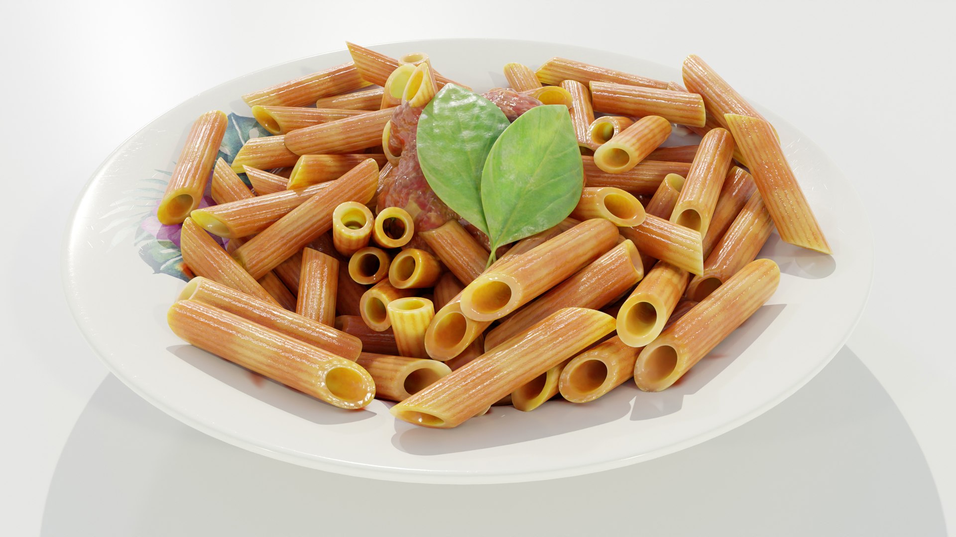 Harter Würziger Käse Aus Italien Zu Pasta Pasta With Bolognese Sauce 3D Model - TurboSquid 2191710