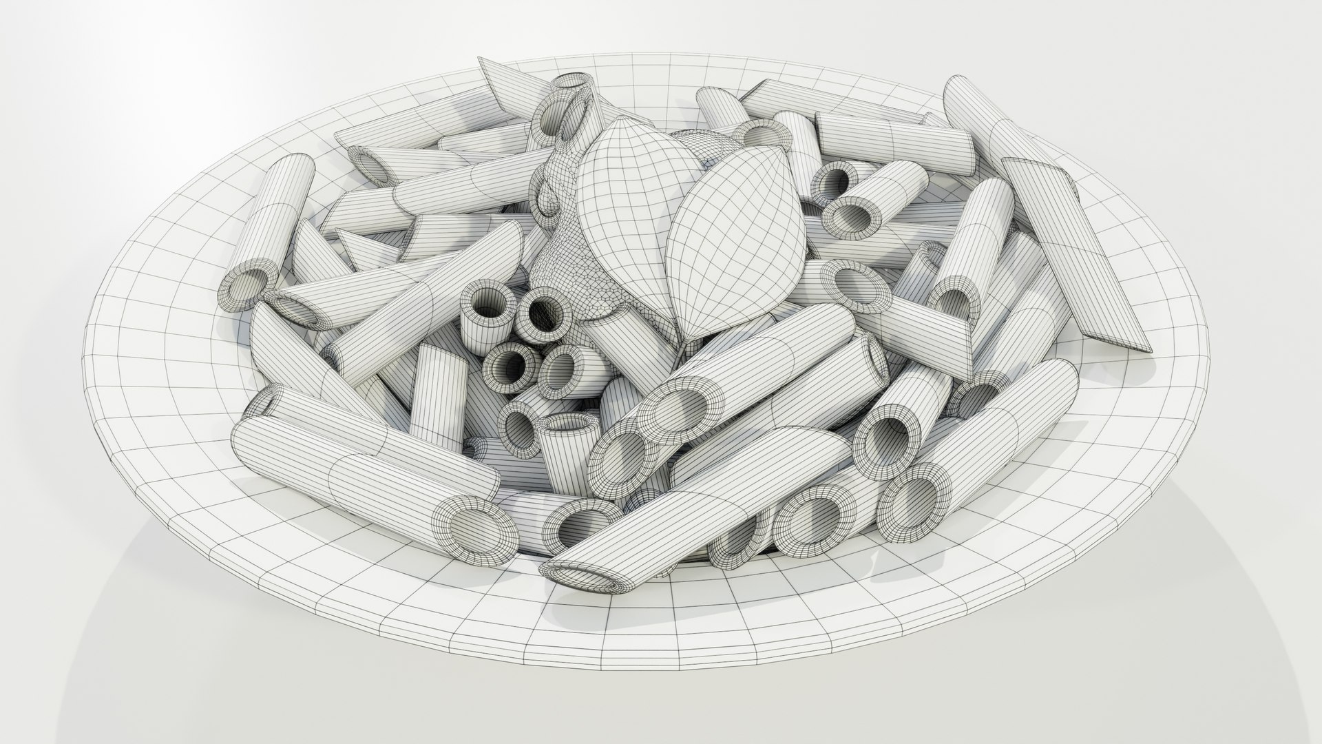Pasta With Bolognese Sauce 3D Model - TurboSquid 2191710