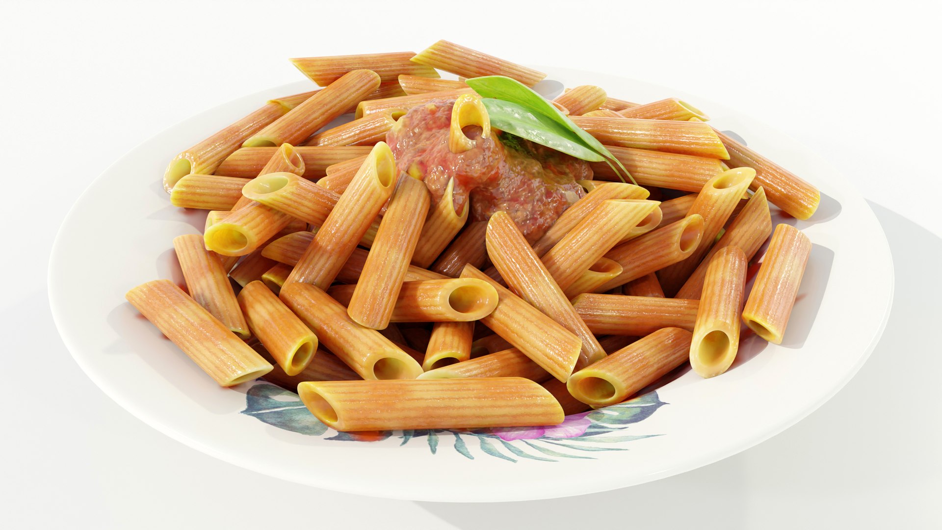 Harter Würziger Käse Aus Italien Zu Pasta Pasta With Bolognese Sauce 3D Model - TurboSquid 2191710