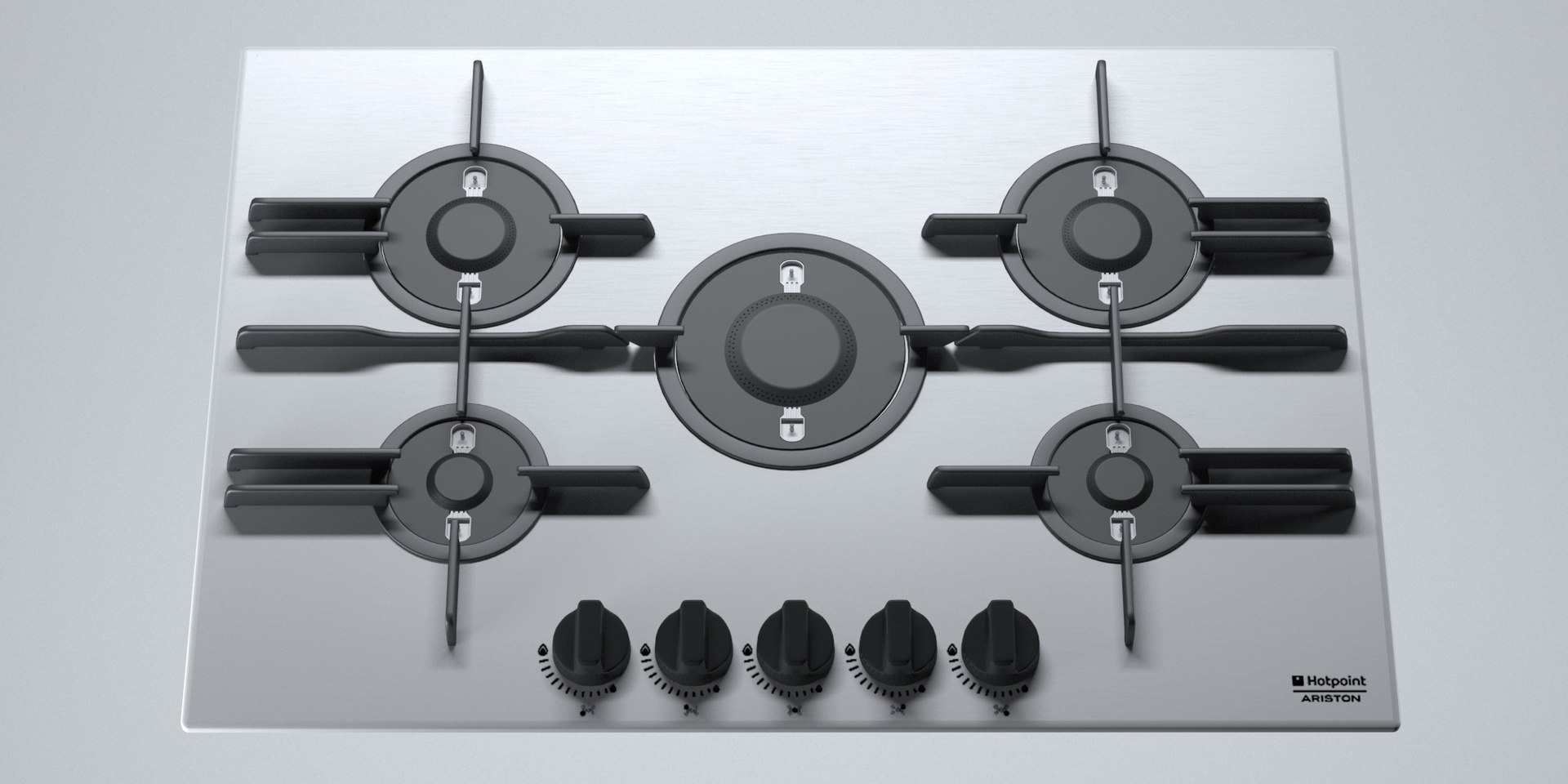 Cooktop Ariston 3d 3ds