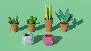 3D Home Plant Custom 01
