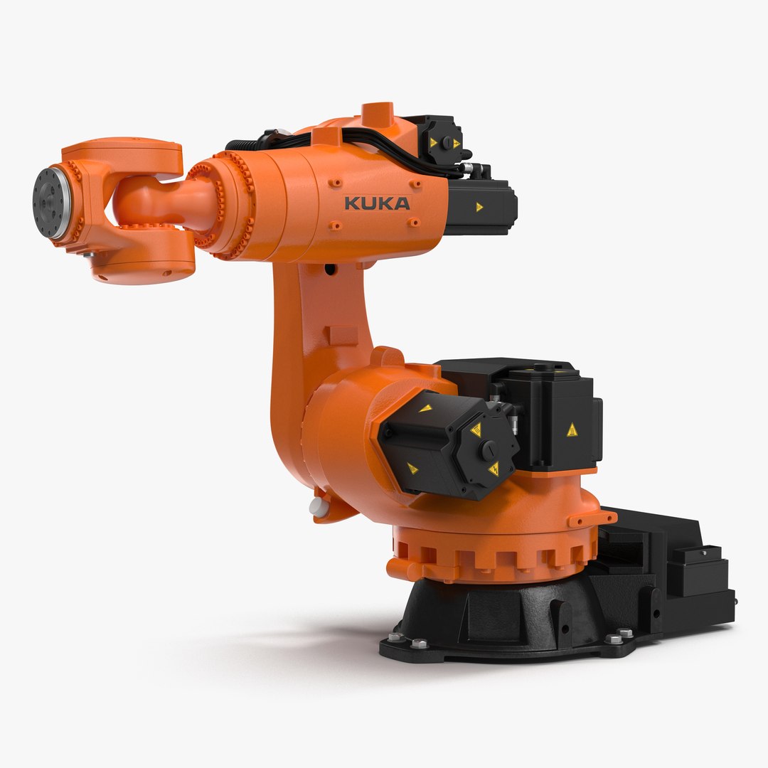 Kuka Robot KR QUANTEC Nano 3D Model 3D model preview