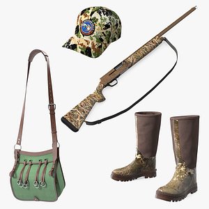 Hunting Accessories Collection 2 3D model