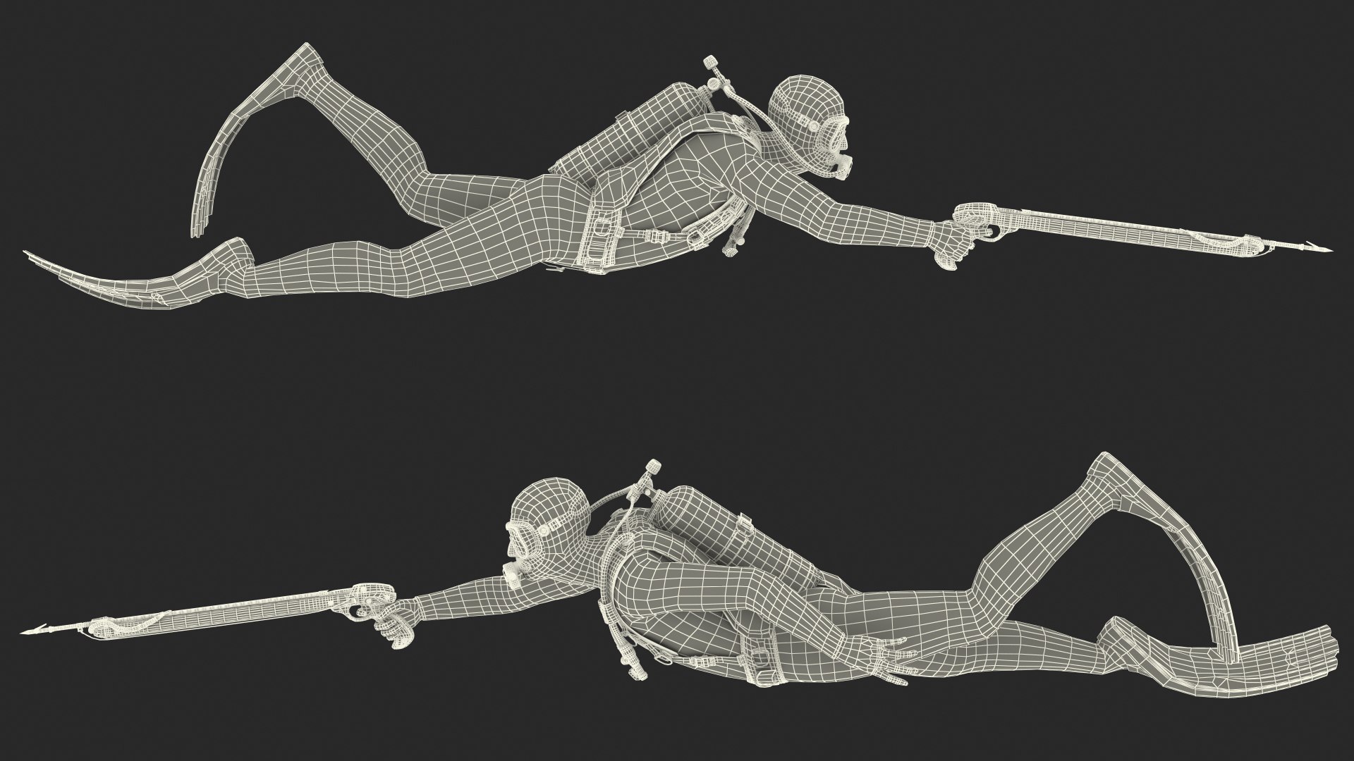 Diver with Underwater Speargun Rigged 3D model https://p.turbosquid.com/ts-thumb/C3/yOoBuG/ma/diverwithunderwaterspeargunriggedc4dmodel026/jpg/1649971042/1920x1080/fit_q87/0866c7269f1b397da29e5319df326d2ed02305c6/diverwithunderwaterspeargunriggedc4dmodel026.jpg