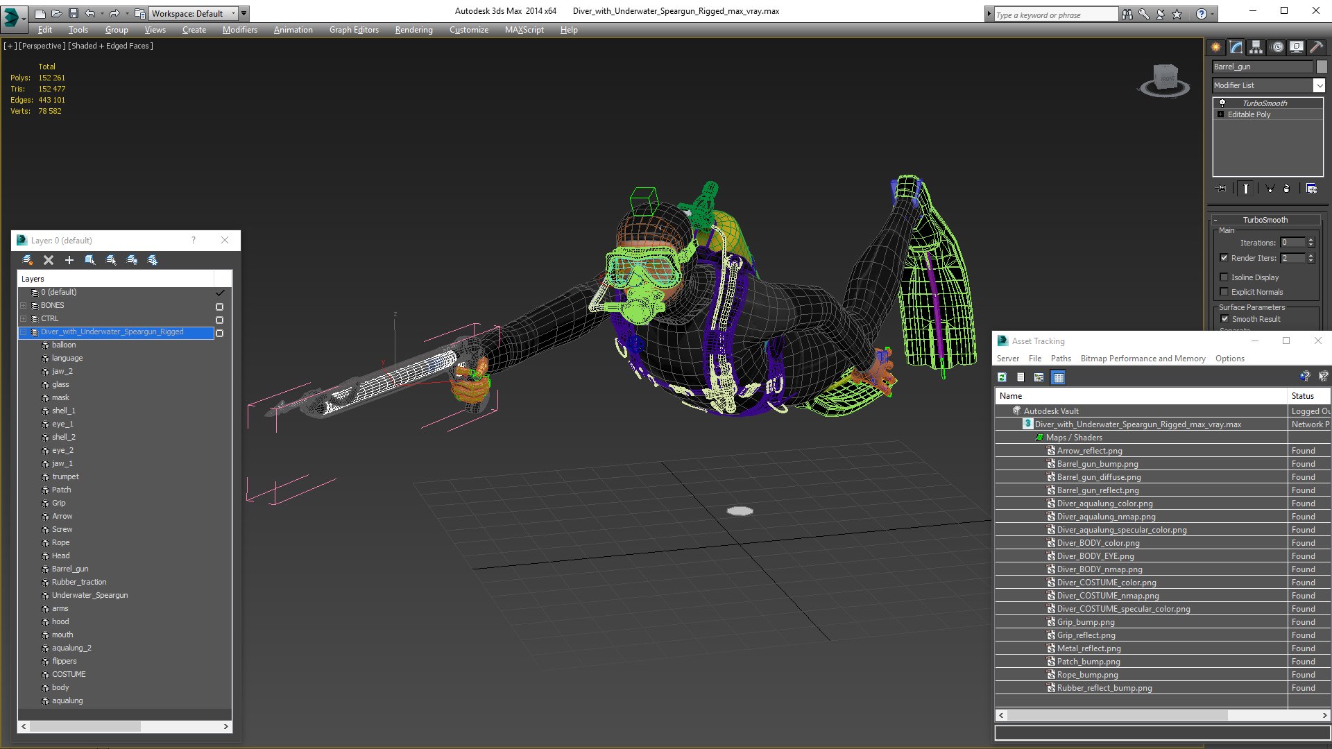 Diver with Underwater Speargun Rigged 3D model https://p.turbosquid.com/ts-thumb/C3/yOoBuG/xy/diverwithunderwaterspeargunriggedc4dmodel025/jpg/1649971039/1920x1080/fit_q87/04cb38239e2882440a835c38f039aba678d9fc26/diverwithunderwaterspeargunriggedc4dmodel025.jpg