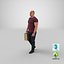 Arnold Casual Idle Spring Pose 02 com bolsas