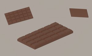 Chocolate Bar 3D model