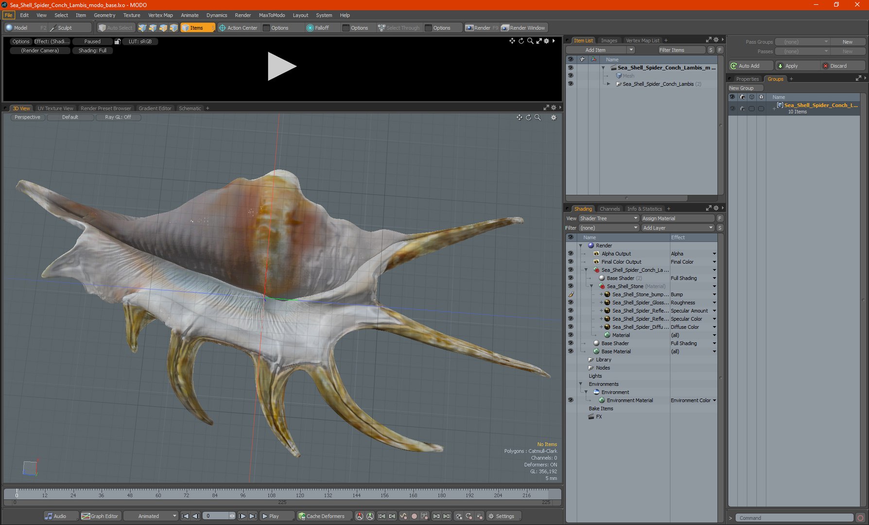 Sea Shell Spider Conch Lambis model https://p.turbosquid.com/ts-thumb/C4/0ymFgt/86/seashellspiderconchlambis3dsmodel038/jpg/1666181427/1920x1080/fit_q87/f822cf246e6b30ff4f64baa32c7ceef0822498f0/seashellspiderconchlambis3dsmodel038.jpg