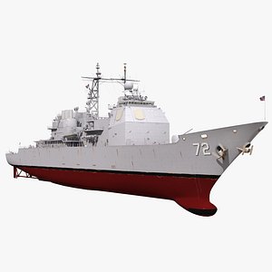 USS Vella Gulf CG-72 3D Model