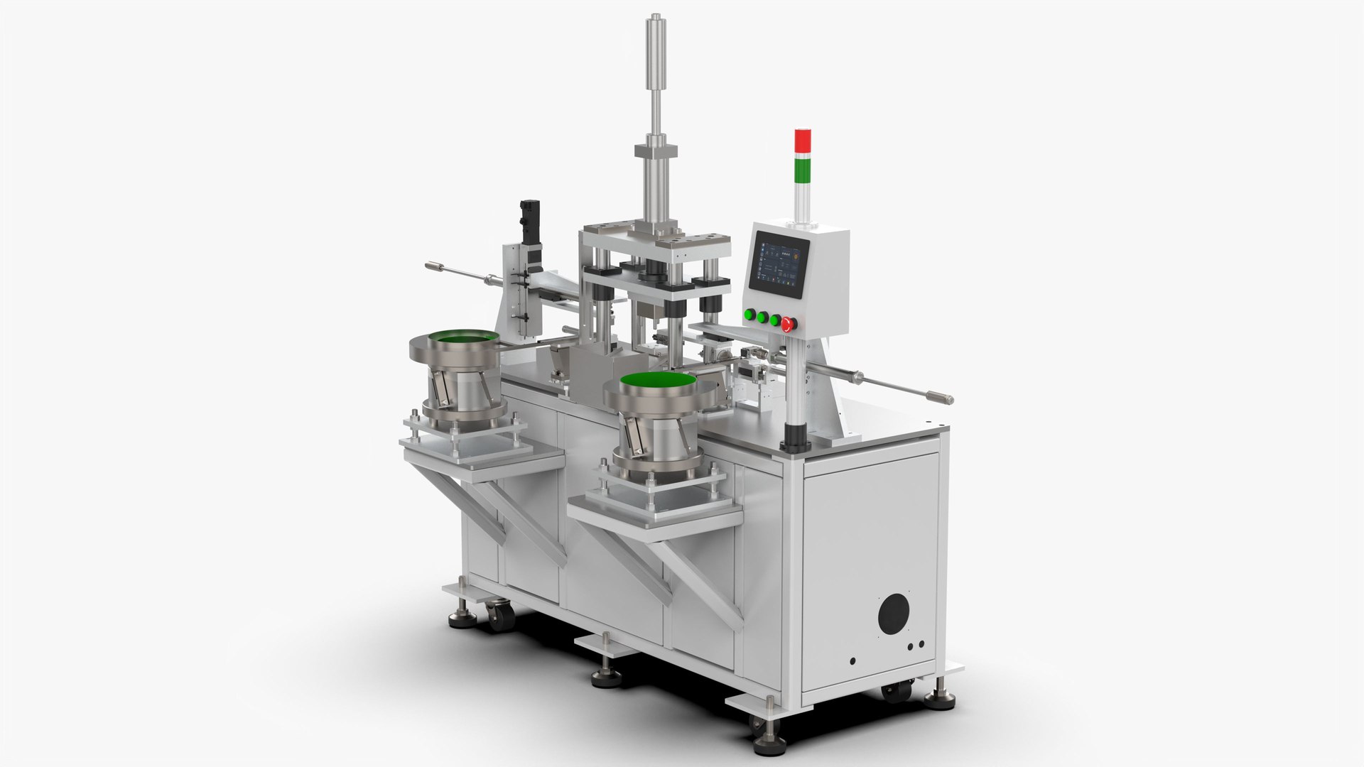 3D Automatic Micro Gear Shaft Loading And Unloading Scheme Riveting ...