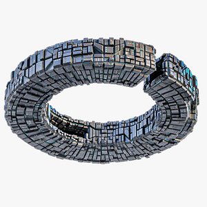 3D model Space Station The Ring