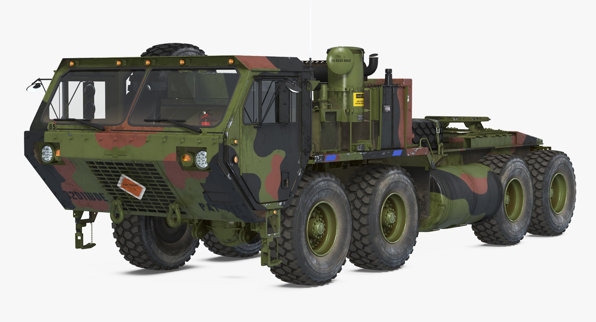 Military Truck Oshkosh HEMTT M985 3D model preview