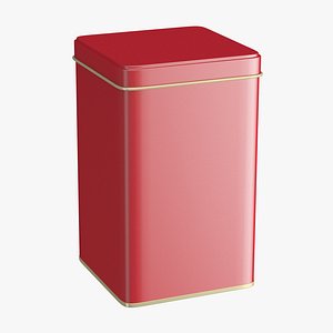 3D container tin square 01