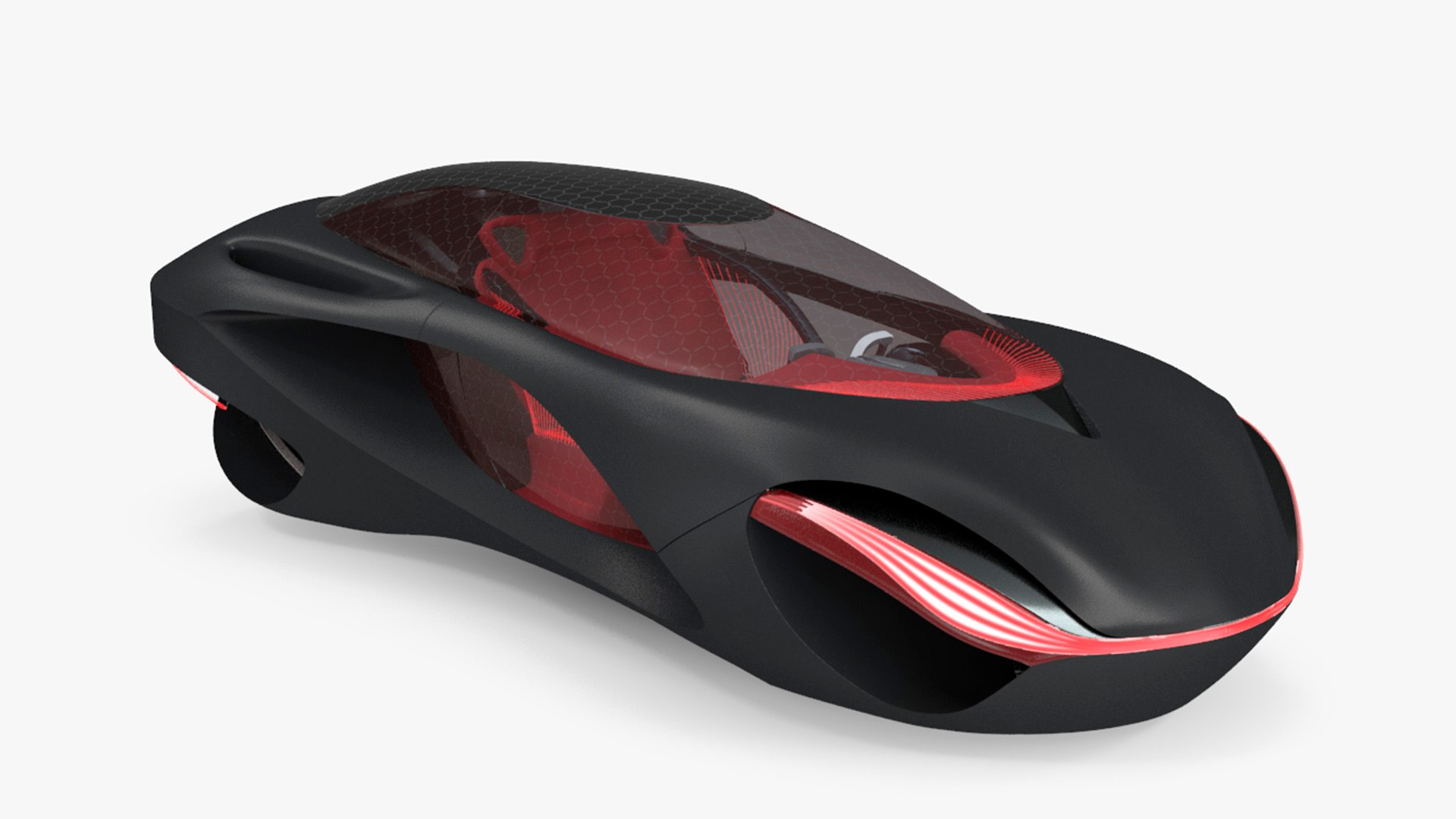 Fantastic Flying Car 3D model preview