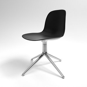 interior normann form swivel chair 3D model