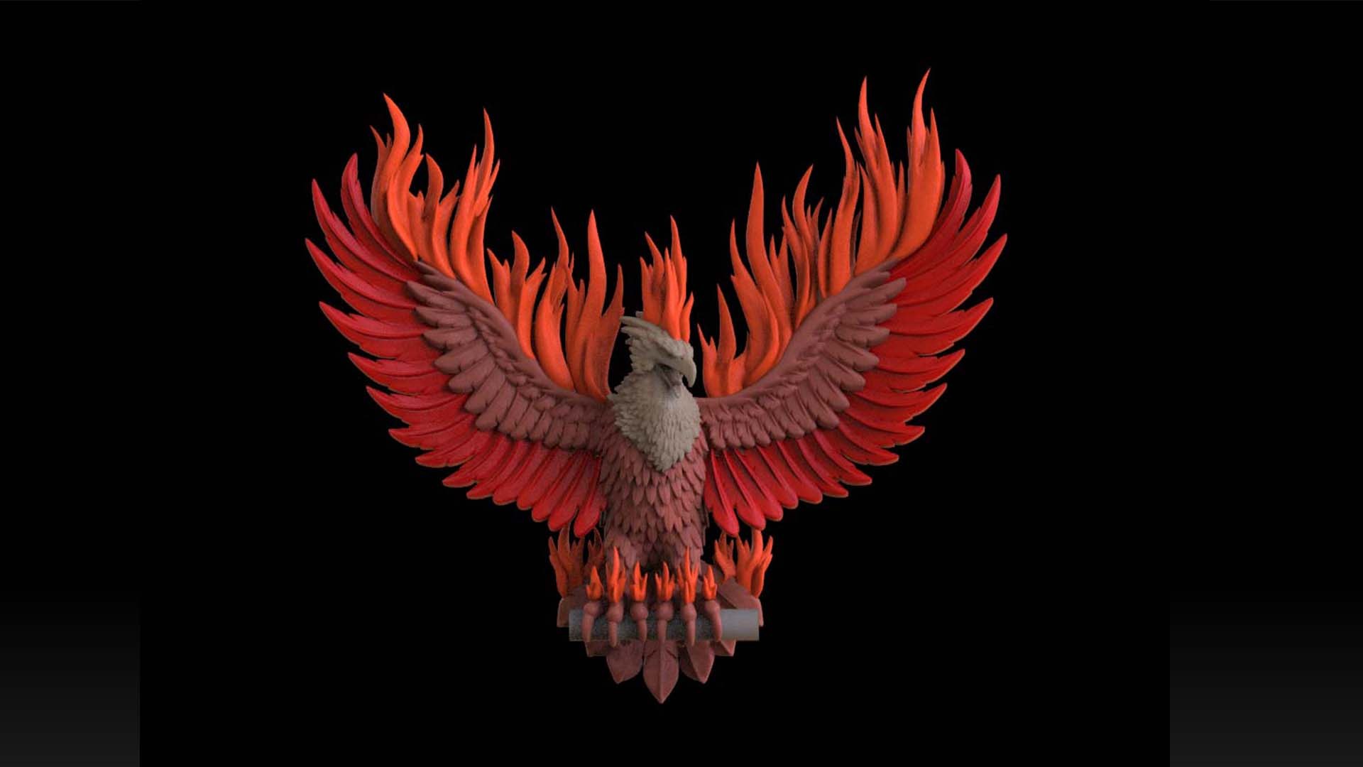 Bird Phoenix 3D Model - TurboSquid 2407745