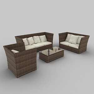 Rattan Seat Set 22