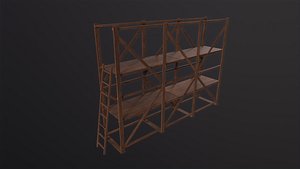 Scaffolding 3D model