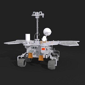 tianwen mars 3D model