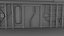 Pared de ciencia ficción - highpoly