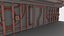 Pared de ciencia ficción - highpoly