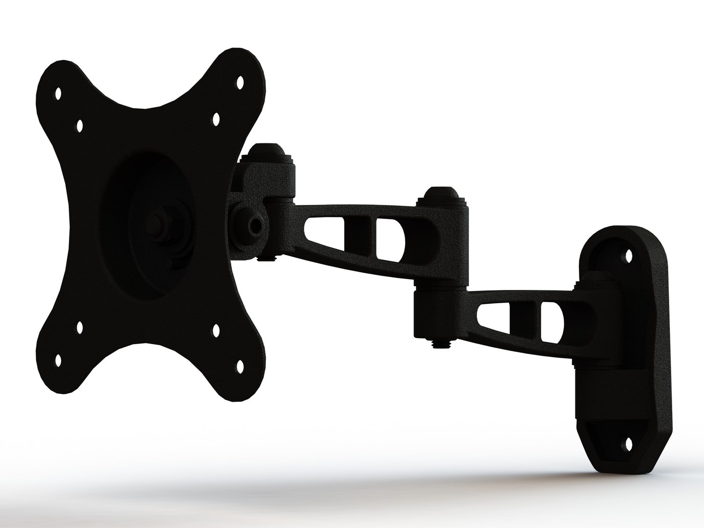 3D Model Adjustable Swivel Monitor Mounts TurboSquid 2156609