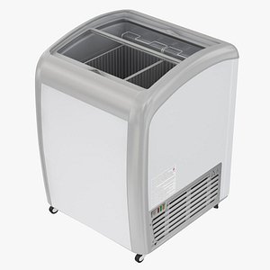 Small Display Freezer Empty