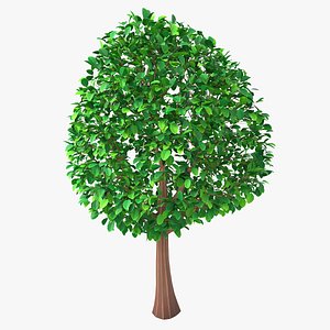 Cartoon Tree Small 04