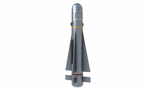 Missile maverick agm 65g Rocket Low-poly 3D model