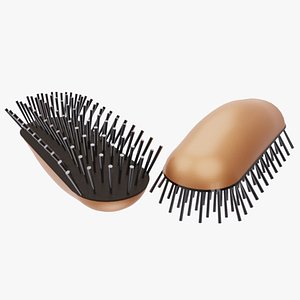 Hair Brush 3D model