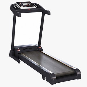 3D GYM Running Machine Black