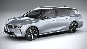 3D Opel Astra Sports Tourer 2022 Basic