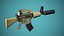 Stylized M4A1 Low Poly