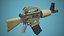 Stylized M4A1 Low Poly