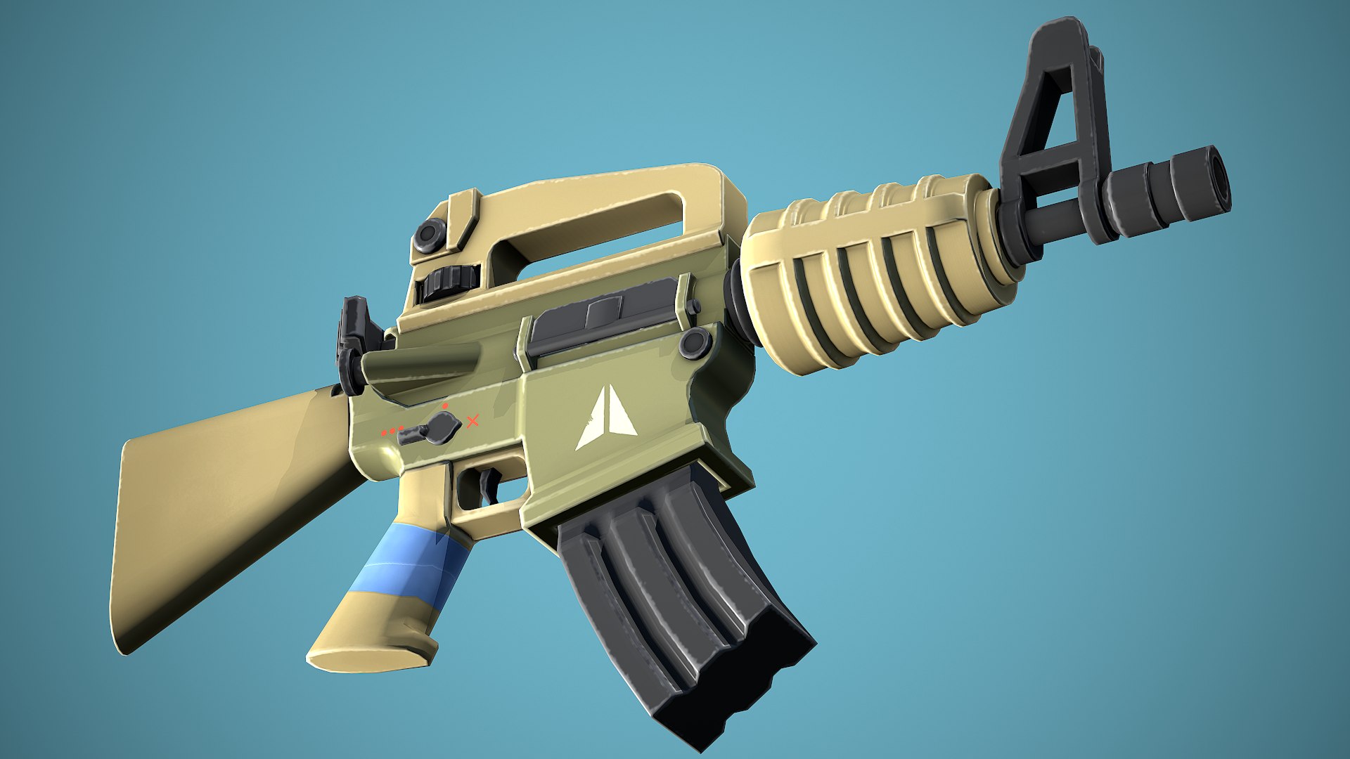 Stylized M4A1 Low Poly 3D https://p.turbosquid.com/ts-thumb/C4/ultAis/Og/screenshot035/png/1640435722/1920x1080/fit_q87/527d373959ff41d9fa8121e0c5c458519cd19739/screenshot035.jpg