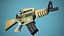 Stylized M4A1 Low Poly