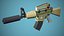 Stylized M4A1 Low Poly