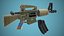 Stylized M4A1 Low Poly