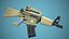 Stylized M4A1 Low Poly