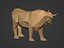 3D Polygonal Bull