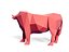 3D Polygonal Bull