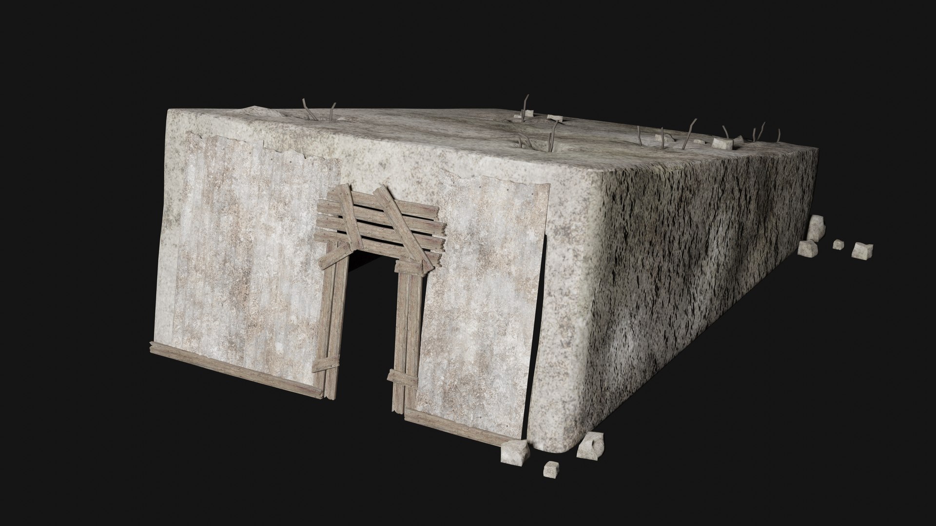BUNKER SHELTER POSTAPO HIDE HOUSE SURVIVAL IMPROVISED COLLECTION 3D https://p.turbosquid.com/ts-thumb/C5/7B3J2U/Zz/07.01/jpg/1680465437/1920x1080/fit_q87/982cbf68c618307b0e21fa6ebddda2a2d06d9cc6/07.01.jpg